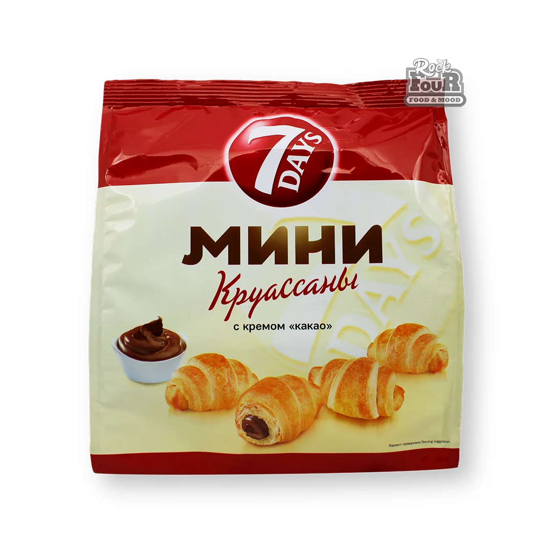 Mini croissants "7Days" with cocoa filling 200g